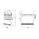 Сушарка для посуду Kroner KRM Rizze - ACC3208 (CV022908) CV022908 фото 5