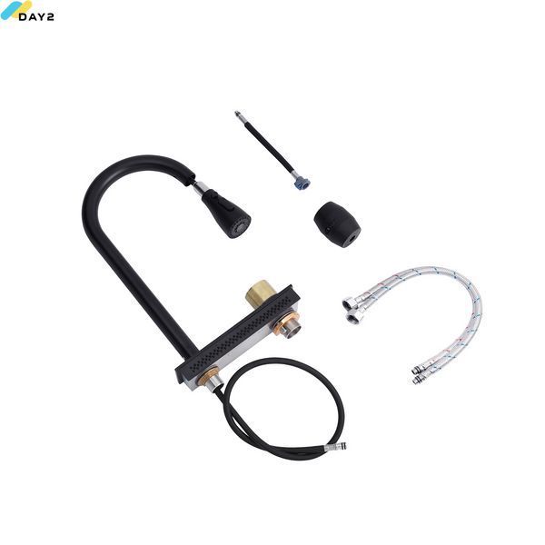 Кухонна мийка Kroner KRP Schwarze - SET7546HM PVD (3.0/0.7 мм) CV032277 фото