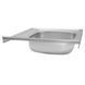 Кухонна мийка накладна Kroner KRP Dekor - 6060L (0.6 мм) CV022812 фото 4