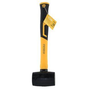 Киянка гумова чорна 225г фібергласова рукоятка SIGMA (4317341) 4317341 фото