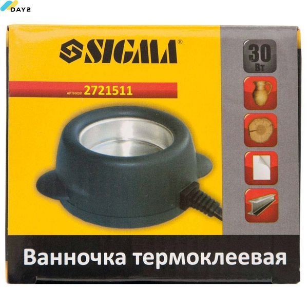 Ванночка термоклейова 30Вт SIGMA (2721511) 2721511 фото