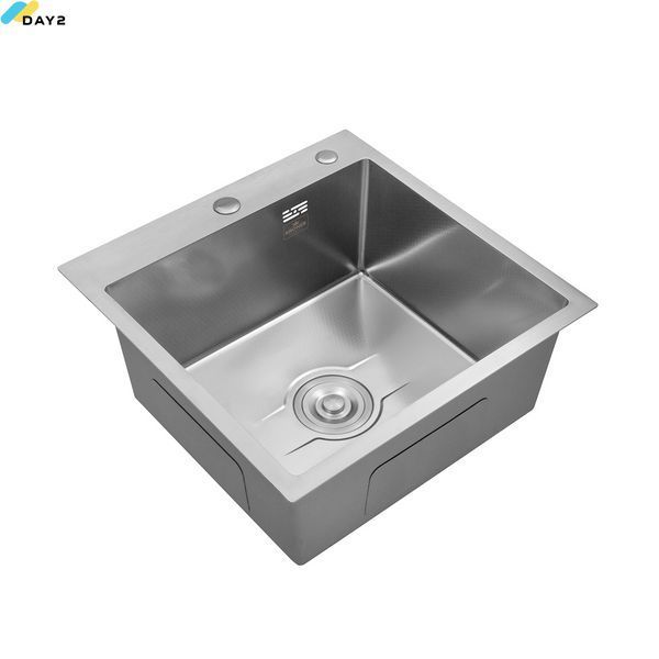Кухонна мийка Kroner KRP Derby - 5050HM Brush (2,5/0,5 мм) CV027234 фото