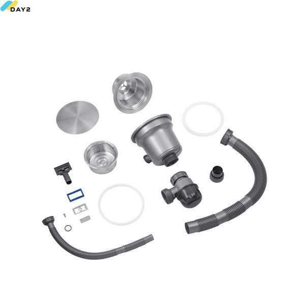 Кухонна мийка Kroner KRP Dekor - SET7848 (1.0 мм) CV033567 фото