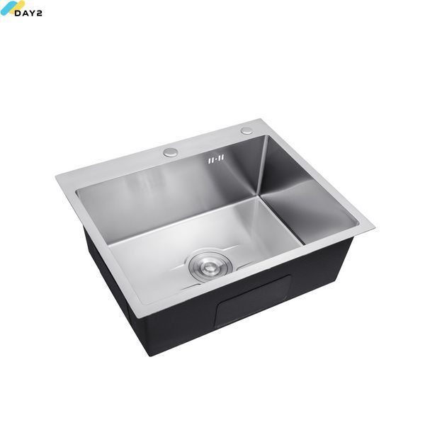 Кухонна мийка Kroner KRP Derby - 6050HM Brush (2,5/0,5 мм) CV027237 фото