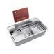 Кухонна мийка Kroner KRP Dekor - SET7848 (1.0 мм) CV033567 фото 1