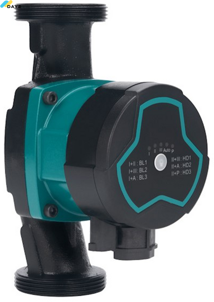 Насос циркуляційний енергозберігаючий 5-25Вт Hmax 4м Qmax 47л/хв &Oslash;1&frac12;" 180мм + гайки &Oslash;1" AQUATICA GPA25-4/180 III (774043) 774043 фото