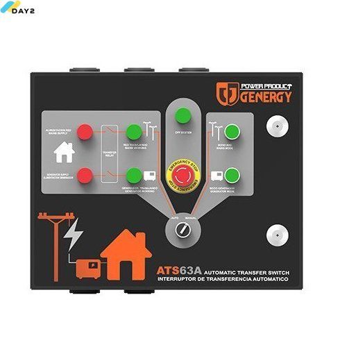 Блок автоматичного введення резерву для генератора GENERGY GDS130T 240213090.ats фото