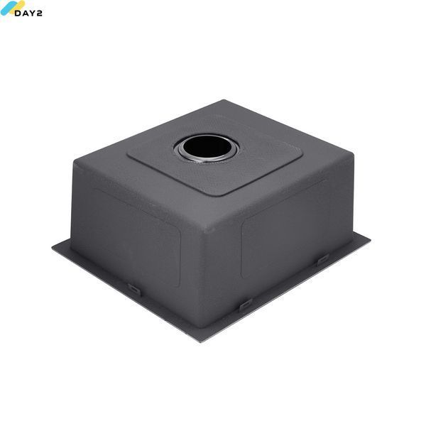 Кухонна мийка Kroner KRP Schwarze - 4545HM PVD (3.0/1.0 мм) CV033856 фото
