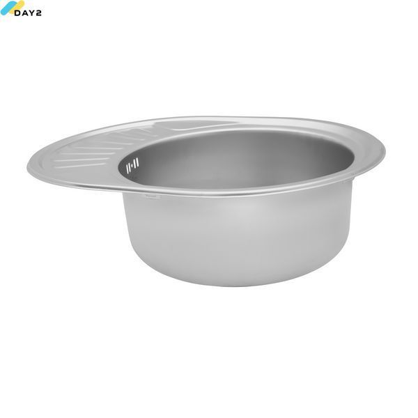 Кухонна мийка Kroner KRP Satin - 5745 (0.6 мм) CV022773 фото