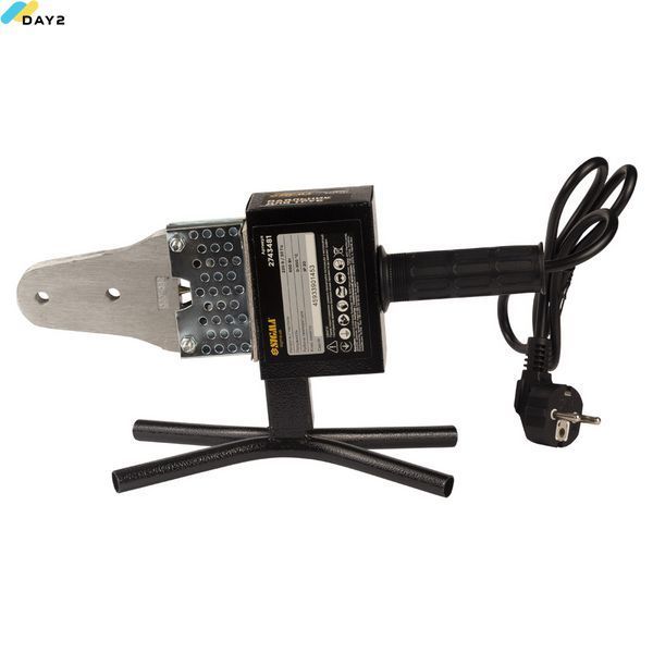 Паяльник для пластикових труб 600Вт 20-32мм металевий кейс SIGMA (2743481) 2743481 фото