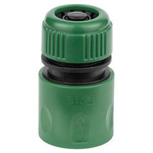 Конектор 1/2" швидкознімний аквастоп для шланга 1/2" (ABS) GRAD (5016115) 5016115 фото
