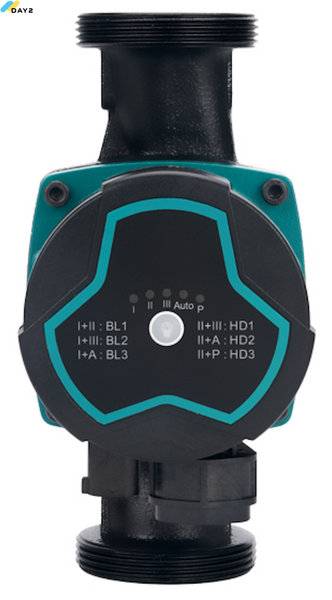 Насос циркуляційний енергозберігаючий 5-60Вт Hmax 8м Qmax 63л/хв &Oslash;1&frac12;" 180мм + гайки &Oslash;1" AQUATICA GPA25-8/180 III (774063) 774063 фото