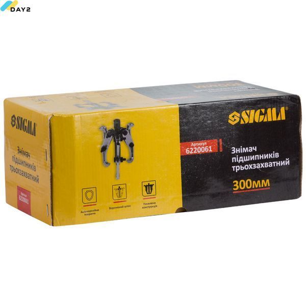Знімач підшипників трехзахватний 300мм SIGMA (6220061) 6220061 фото