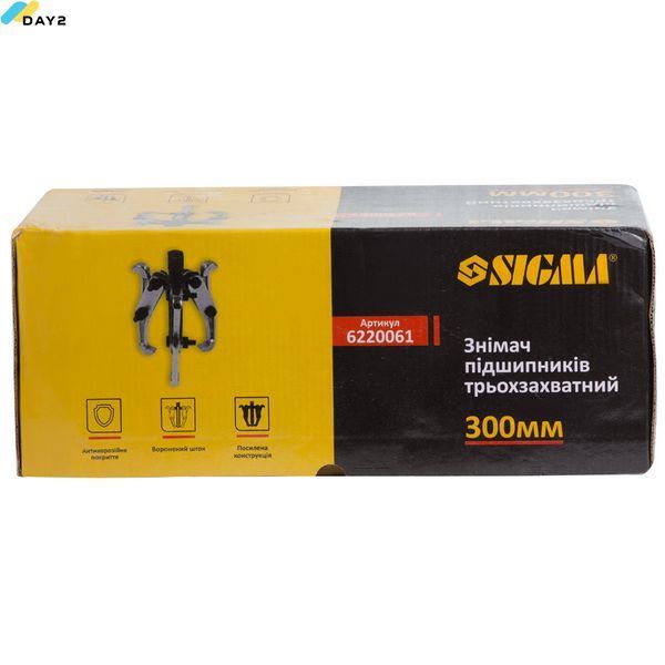Знімач підшипників трехзахватний 300мм SIGMA (6220061) 6220061 фото