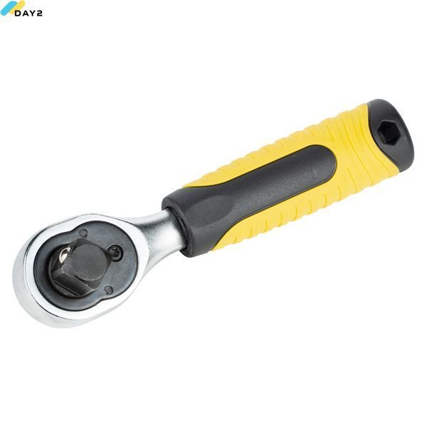 Ключ-тріскачка двостороння укорочена 1/4"-1/2" 145мм 72T CrV SIGMA (6050251) 6050251 фото