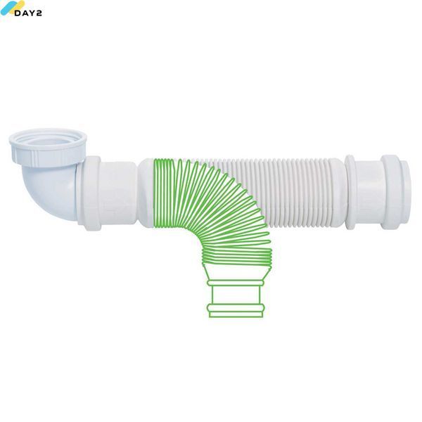 Сифон для кухонної мийки Senzo 1&frac12;"&times;&Oslash;40мм WIRQUIN (9542530) 9542530 фото