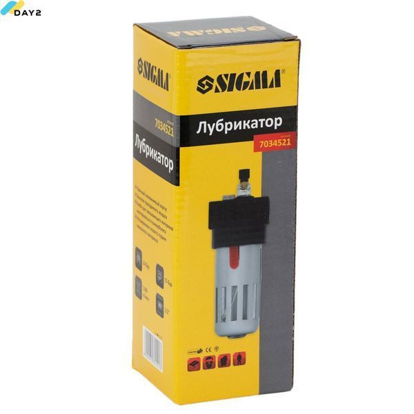 Лубрикатор 1200 л/хв 1/2" SIGMA (7034521) 7034521 фото
