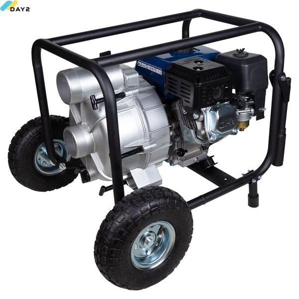 Мотопомпа 7.5 к.с. Hmax 26м Qmax 60м&sup3;/ч (4-х тактний) для брудної води WETRON WM80W (772557) 772557 фото