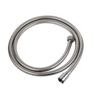 Шланг для душа 1/2" SS розтяжний з підшипником 150-180см AQUATICA XB-9353 (9792040) 9792040 фото