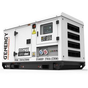 Генератор дизельний GENERGY GDS27T 22 кВт (240216090) 240216090 фото