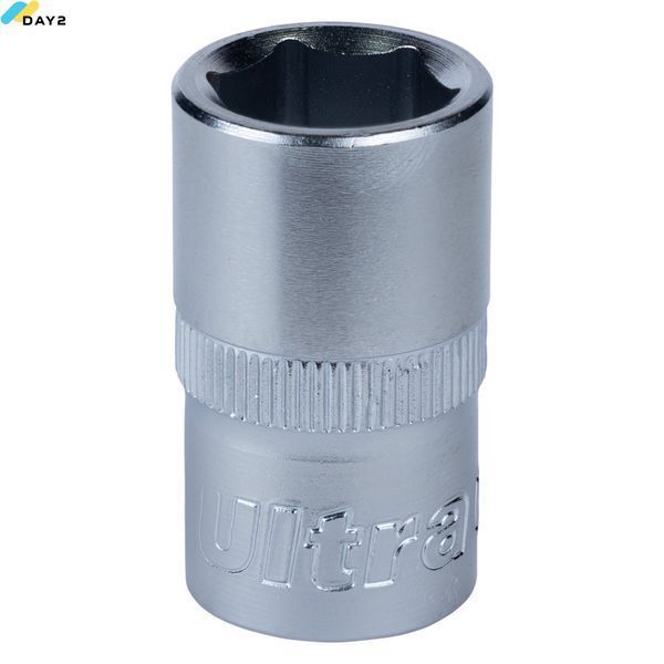 Насадка шестигранна коротка 1/2" 15мм CrV ULTRA (6070152) 6070152 фото