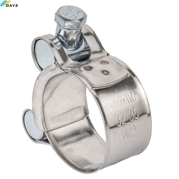 Хомут силовий нержавіючий 20мм &Oslash;32-35мм (КРАТНО 10шт) SIGMA (2508101) 2508101 фото