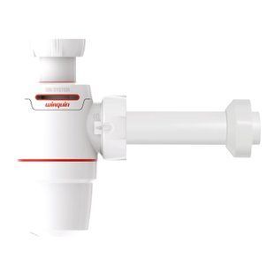 Сифон для кухонної мийки Neo Air 1&frac12;"&times;&Oslash;40мм з відведенням WIRQUIN (9542330) 9542330 фото