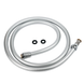 Шланг для душа 1/2" PVC 3-х шаровий сріблястий 150см TAU XB-0483 (9891661) XB-0483 фото 1