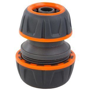 Муфта ремонтна для шланга 1/2"&times;3/4" (ABS+TPR) FLORA (5015664) 5015664 фото
