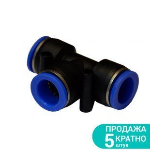 З'єднання цангові (T-образне) &Oslash;8&times;6мм SIGMA (7026321) 7026321 фото