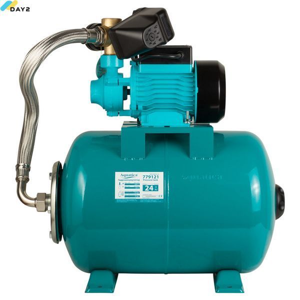 Станція 0.37кВт Hmax 40м Qmax 40л/хв (вихровий насос) 24л Україна AQUATICA (775061/24) 775061/24 фото
