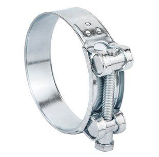 Хомут силовий оцинкований 24мм &Oslash;80-85мм (КРАТНО 5шт) SIGMA (2509241) 2509241 фото