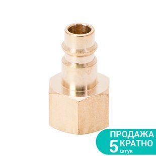 Штуцер з внутрішнім різьбовим з'єднанням FT 3/8" (латунь) SIGMA (7022551) 7022551 фото