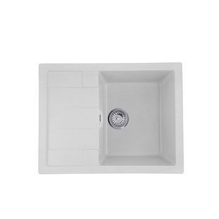 Кухонна мийка Kroner KRP Komposit GRA - 6550 CV027411 фото