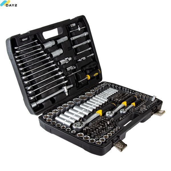Набір насадок торцевих і біти 1/4", 3/8", 1/2" 216шт CrV SIGMA (6003841) 6003841 фото
