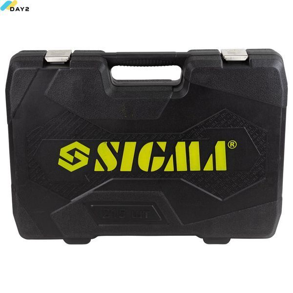 Набір насадок торцевих і біти 1/4", 3/8", 1/2" 216шт CrV SIGMA (6003841) 6003841 фото