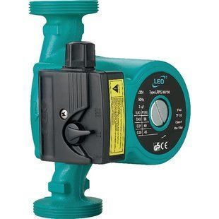 Насос циркуляційний 150Вт Hmax 7м Qmax 67л/хв &Oslash;2" 180мм+гайки &Oslash;1&frac14;" LEO 3.0 LRP32-70/180 (774444) 774444 фото