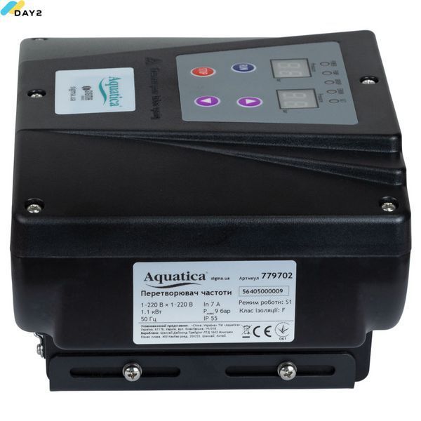Перетворювач частоти 1~220В &times; 1~220В до 1.1кВт + датчик тиску AQUATICA (AVF-1.1M) (779702) 779702 фото