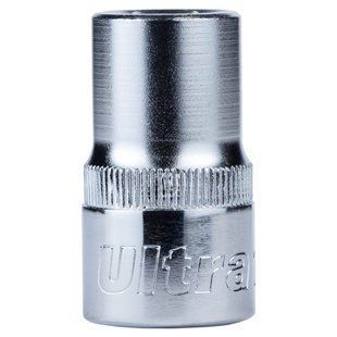 Насадка шестигранна коротка 1/2" 13мм CrV ULTRA (6070132) 6070132 фото