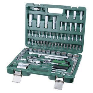 Набір насадок торцевих і біти 1/4", 1/2" 94шт (12 граней) GRAD (6004565) 6004565 фото