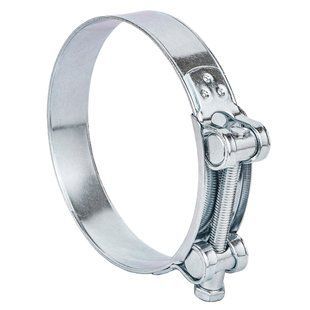Хомут силовий оцинкований 24мм &Oslash;104-112мм (КРАТНО 5шт) SIGMA (2509281) 2509281 фото
