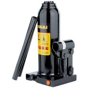 Домкрат гідравлічний пляшковий 5т H 210-420мм (кейс) SIGMA (6102051) 6102051 фото