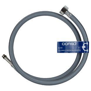 Шланг підводка 1/2" М10&times;37мм 100см NYLON CORSO XA-1410 (9690170) 9690170 фото
