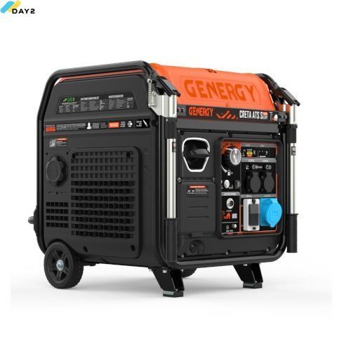 Генератор інверторний бензиновий GENERGY CRETA SILENT ATS 7,5 кВт (240073090) 240073090 фото