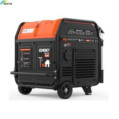 Генератор інверторний бензиновий GENERGY CRETA SILENT ATS 7,5 кВт (240073090) 240073090 фото