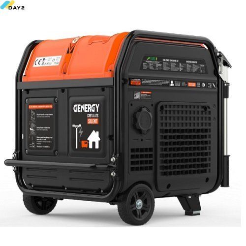 Генератор інверторний бензиновий GENERGY CRETA SILENT ATS 7,5 кВт (240073090) 240073090 фото