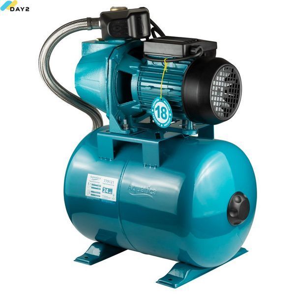 Станція 1.1кВт Hmax 55м Qmax 60л/хв (самовсмоктуючий насос) 24л Україна AQUATICA (775093/24) 775093/24 фото