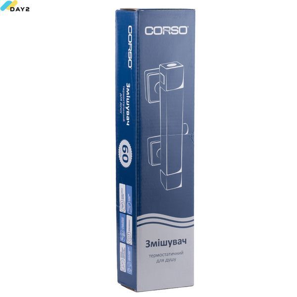 Змішувач VOLTURNO &Oslash;25 термостатичний для душу CORSO 9661300 (EF-2D186C) 9661300 фото