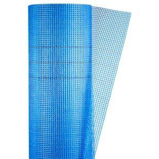 Склосітка штукатурна лугостійка синя 160г/м2 5&times;5мм 1&times;50м SIGMA (8406691) 8406691 фото