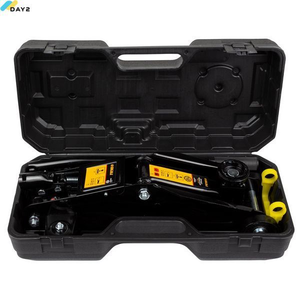 Домкрат гідравлічний підкатний 2т H 130-345мм (кейс) SIGMA (6104021) 6104021 фото